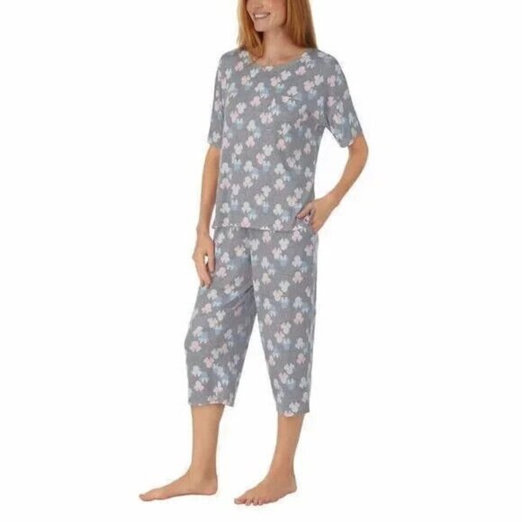 NWT DISNEY Character Womens 2-piece Pajamas & Loungewear Set XXL Gray - Picture 1 of 8